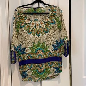 Aqua blouse L